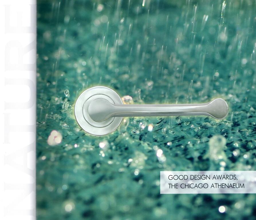 Премиум ручка для дверей межкомнатных - Дождь от итальянской студии дизайна